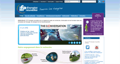 Desktop Screenshot of ifpenergiesnouvelles.fr